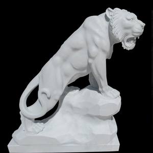 Venta al por mayor de la fábrica de mármol Tigre estatua - Product Image 3