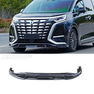 <b>Car</b> Front Bumper Lip <b>Diffuser</b> Spoiler Glossy Black Modification Part for BYD Tengshi Denza D9 22 Bumper Protector <b>Car</b> Accessorie - Product Image 1