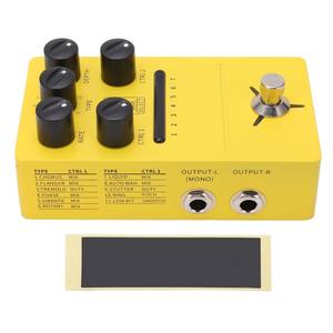 Multi pedale di modulazione Stereo 11 effetti di modulazione trillo di fase di Bypass trillo per chitarra elettrica FS05 - Product Image 1