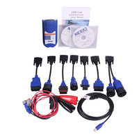 Escáner de diagnóstico de camión diésel con software Nexiq USB Link para probador de camiones pesados