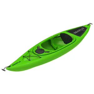 SEAFLO-kayak de plástico en canoa para adultos, Kayak para sentarse dentro del kayak, deportes acuáticos al aire libre, OEM ODM, barato, nueva moda