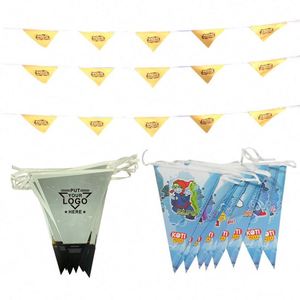 Banderas Personalizadas de 14x21 cm con Diseño y Patrón a Medida, Bandera Colgante de Poliéster - Product Image 1
