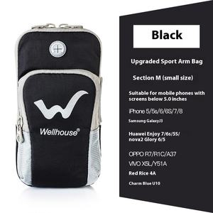 Factory Custom Fashion Sports Jogging Arm <b>Bag</b> for Mobile Phones <b>Clear</b> Apple Huawei Wrist Waist <b>Bag</b> Summer Outdoor Running - Product Image 5