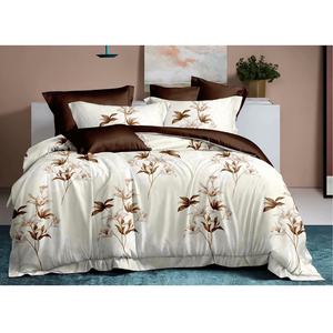 <span class=keywords><strong>Kine</strong></span>-funda de edredón de microfibra, diseño Floral, tamaño queen, estampada, con funda de almohada, sábana ajustada - Product Image 2