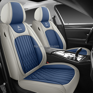 Coprisedili in Pelle di Design Premium, Set Completo Universale per 5 Posti, Adatto per <span class=keywords><strong>Opel</strong></span> Astra <span class=keywords><strong>Corsa</strong></span> Mokka Grandland, con Cuciture a Diamante, Lavorazione Raffinata - Product Image 1