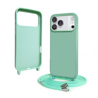 Coque de téléphone détachable avec cordon tour de cou pour iPhone 15 16 17 Pro Max et Samsung S26 Ultra