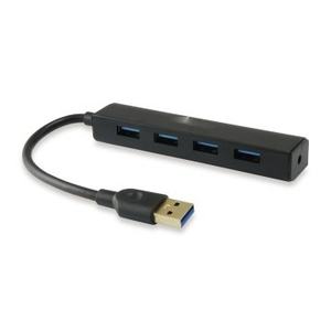 <b>USB</b> <b>hub</b> - <b>4</b>-<b>port</b> mini <b>hub</b>, <b>USB</b> 3.0 speed, compact and portable, ideal for connecting multiple devices - Product Image 1