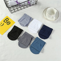Chaussettes d'été décontractées pour hommes en nylon noir jetable, respirantes et antibactériennes, directement de l'usine, 2021