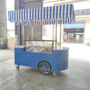 Keranjang makanan sepeda roda tiga bensin truk tiga seluler es krim untuk dijual di Malaysia - Product Image 2