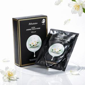 Masque tonifiant au jasmin actif JMsolution, masque facial en feuille à la vitamine C ultime pour tous types de peaux, soin quotidien - Product Image 3