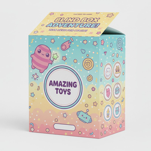 Scatole Logo personalizzate di fabbrica scatola di carta misteriosa di alta qualità per giocattoli e scatola di carta per stampa di cassa regalo - Product Image 6