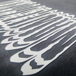 Nhanh chóng vận chuyển 3D sắt trên Thư Các Bản vá lỗi đàn Puff truyền nhiệt Vinyl in ấn thiết kế phông chữ tùy chỉnh Puff in áo t Áo sơ mi - Product Image 6