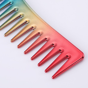 หวีจัดแต่งทรงผมวานเม่ย สแตนเลสสตีล บางเฉียบ สำหรับใช้ในร้านเสริมสวย - Product Image 4
