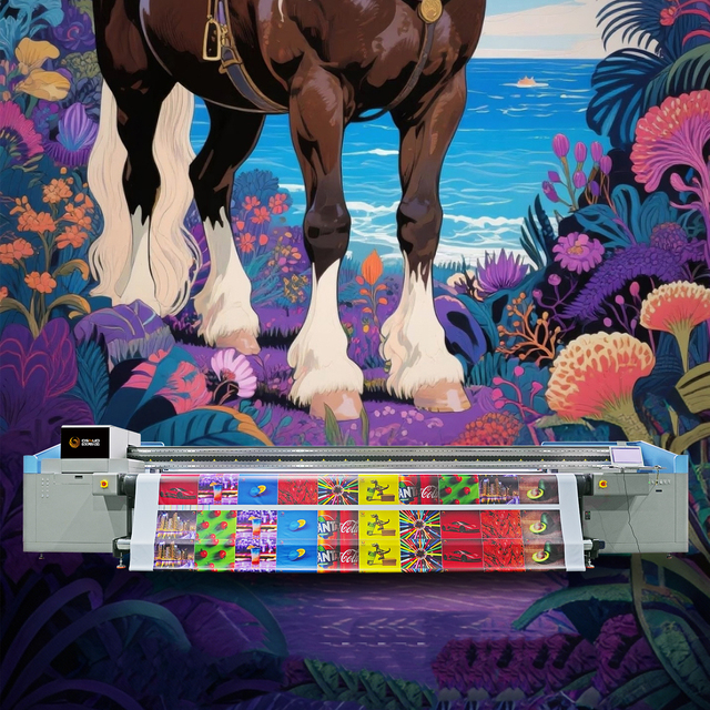 2026 High-Efficiency & Precise Industrial Eco Friendly Hybrid Printer with Epson Head for TPU PVC Leather