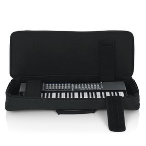 Étui pour clavier 49 touches, nylon Oxford 600D noir, rembourrage en mousse de 10 mm, sac pour clavier électrique, sac de transport pour piano - Product Image 4