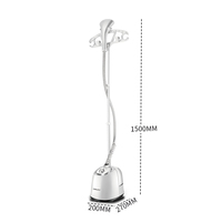 Défroisseur Vapeur Vertical HALEY avec Brosse à Tissu pour Démêler les Plis sur Costumes, Robes et Rideaux