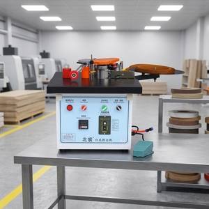 Machine à chantourner les bords de qualité supérieure avec découpe automatique, pour chants droits et courbes, de qualité industrielle, mobile - Product Image 5