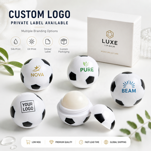 Bálsamo Labial Personalizado con Forma de Balón de Fútbol de Marca Privada para Eventos Deportivos, Regalo Promocional OEM - Product Image 2