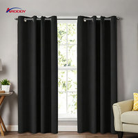 Support photographique ARODDY, rideau occultant insonorisant en polyester couleur unie sur mesure, 132 cm x 244 cm, pour magasin FBA