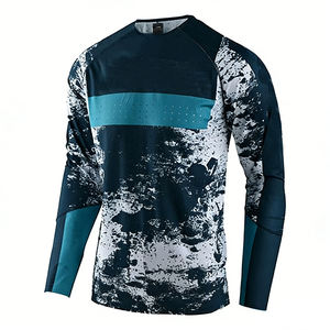 Vêtements de pêche à manches longues, <span class=keywords><strong>t</strong></span>-<span class=keywords><strong>shirt</strong></span> <span class=keywords><strong>anti</strong></span>-<span class=keywords><strong>UV</strong></span> pour camping, <span class=keywords><strong>randonnée</strong></span>, cyclisme, vêtements de pêche à séchage rapide, maillots respirants - Product Image 1