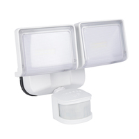 Fournisseur chinois Lumière de sécurité extérieure moderne à LED pour la maison jardin double capteur de mouvement alimenté par batterie IP54 pour escalier extérieur