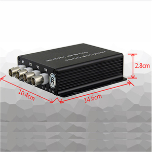 4CH <span class=keywords><strong>Video</strong></span> <span class=keywords><strong>multiplexer</strong></span> CCTV truyền hỗ trợ đồng trục AHD TVI CVI an toàn máy ảnh 4 trong 1 <span class=keywords><strong>Video</strong></span> lớp phủ - Product Image 2