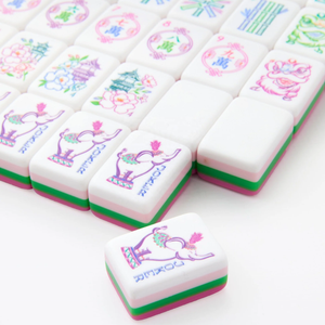 <span class=keywords><strong>Mahjong</strong></span> américain sur mesure à 4 couches, modèle 121, tuiles <span class=keywords><strong>en</strong></span> acrylique <span class=keywords><strong>en</strong></span> forme d'éléphant, 160 cartes, <span class=keywords><strong>jeu</strong></span> élégant et luxueux pour adultes - Product Image 3