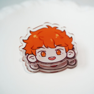 Custom Plastic Crafts Adorable Cartoon Animal Clip DIY Note Double-sided Hand Account Clip Handmade Acrylic Paper Clip