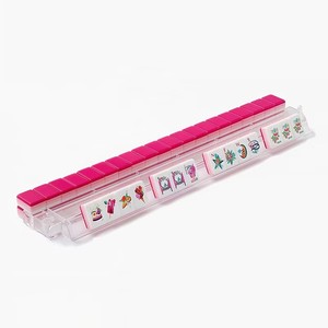 Juego de Mahjong Americano de Acrílico Rosa Moderno Personalizable de 160 Piezas, Juego Plegable de Lujo con Tallado de 4 Capas <span class=keywords><strong>Oh</strong></span> My Mahjong - Product Image 4