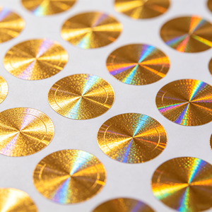 High-security anti-counterfeit labels, <b>sheet</b>-form holographic <b>stickers</b>, glitter-printed holographic <b>stickers</b>, designer - Product Image 4