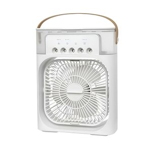 Ventilador GLIWAY Ligero, Refrigerado por Agua, Funciona con Batería, con Humidificador y Luz, Refrigeración Duradera para Hogar, Oficina, Hotel y Camping - Product Image 1