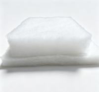 Matériau de rembourrage creux en polyester conjugué thermocollé sans adhésif pour coussins de canapé, prix usine, anti-déformation