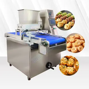 Industrial Supplier Small Rotary Multi Drop Palmier Butter Manual Mini Cookie Depositor Machine