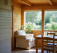 Frais de conception pour cabane de jardin en bois à assemblage rapide sur mesure, petite maison en pin pour jardin, Airbnb, complexe hôtelier, maison d'hôtes