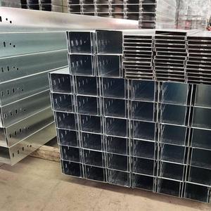Custom Perforated Solid Through Hot-Dip Galvanized Press-Formed <b>Cable</b> Tray & Trunking for Construction - Product Image 4