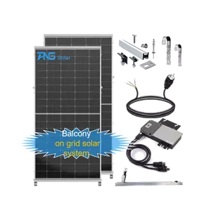 600W 800W 1200W Home Balcony Mounting Solar Power System Solar Generator Easy Installation