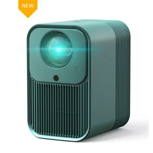 Cre Mirroring Systeem Nieuwste 4K Ondersteuning Draagbare Mini Met Scherm Mirroring Wifi Bluetooth Led Projector Voor Home Theater