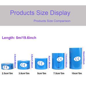 Prêt à expédier, petite taille, grande réduction, ruban adhésif kinesiologique en coton <span class=keywords><strong>moins</strong></span> <span class=keywords><strong>cher</strong></span> - Product Image 5