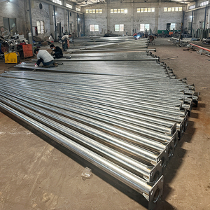 AORUITAI tiang lampu jalan, tiang lampu tenaga surya galvanis 4m 5m 6m 7m Hot Dip untuk dijual - Product Image 2