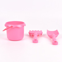 Ensemble d'outils de jardinage pour garçons et filles, 3 pièces, pelle, râteau, seau pour jardinage en plein air, plage, bac à sable, outils de jardinage éducatifs amusants