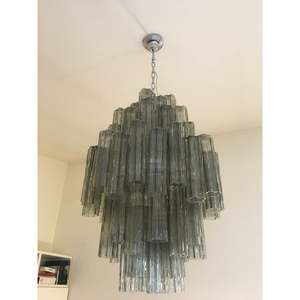 Lustre en <span class=keywords><strong>verre</strong></span> gris fumée de nouveau design européen Hôtel Loft Bedroom LED <span class=keywords><strong>Suspension</strong></span> Light - Product Image 2