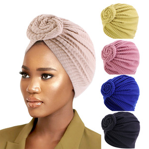 Vendite calde 8 bandane in cotone tinta unita con turbante <span class=keywords><strong>a</strong></span> sfera annodato cappello sciarpa chemioterapico copricapo-<span class=keywords><strong>fascia</strong></span> per la testa - Product Image 1