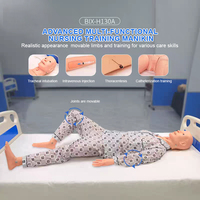 Maniquí de Enfermería Avanzado para Adultos ADA-H130A |   Simulador de Paciente de Tamaño Real, Modelo de Enseñanza de Ciencias Médicas de Alta Fidelidad, Material de PVC