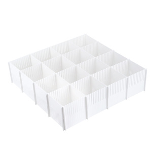 Storage Box Removable Dividers Adjustable Storage Organizer Plastic Drawer Divider