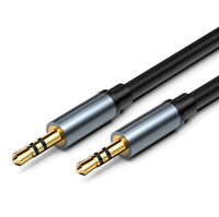 Câble audio AUX Jack 3,5 mm 3,5 mm mâle vers mâle Câble stéréo AUX pour casque Haut-parleur de voiture Ordinateur Câble auxiliaire