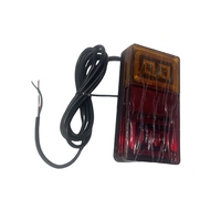 Câble de raccordement pour feux arrière à 16 LED 12/24 volts, 4 fonctions, pour remorque, avec isolation PTFE, PVC, nylon, PBT