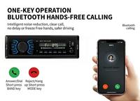 Reproductor MP3 Universal Multifuncional para Auto con USB, TF, BT, 4RCA, Radio para Auto de Alta Potencia