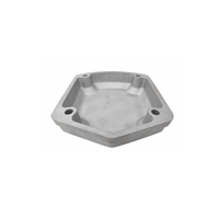 Produits de fonderie au sable, fournitures professionnelles pour fonderie d'aluminium, bases de lampadaires décoratifs en fonte de sable