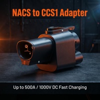 Adaptateur de chargeur EV NACS vers CCS1, connecteur de charge rapide DC1000V 500A pour projet de modernisation de véhicules électriques
