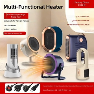 Calentador de Aire Caliente PTC, Mini Calentador Eléctrico de Alta Potencia para Escritorio, Protección Contra Sobrecalentamiento, para Dormitorio Estudiantil - Product Image 1